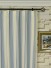 Moonbay Stripe Cotton  Custom Made Curtains (Heading: Versatile Pleat)