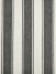 Moonbay Narrow-stripe Eyelet Curtains (Color: Ebony)