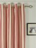 Moonbay Narrow-stripe Cotton  Custom Made Curtains (Heading: Eyelet)