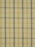 Paroo Cotton Blend Small Plaid Concealed Tab Top Curtain (Color: Coffee)