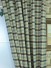 Paroo Cotton Blend Small Check Custom Made Curtains Bondi blue Color