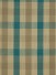 Paroo Cotton Blend Small Check Versatile Pleat Curtain (Color: Celadon Blue)