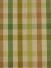 Paroo Cotton Blend Middle Check Versatile Pleat Curtain (Color: Olive)