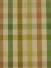 Paroo Cotton Blend Middle Check Tab Top Curtain (Color: Olive)