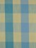 Paroo Cotton Blend Bold-scale Check Double Pinch Pleat Curtain (Color: Capri)