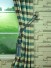 Paroo Cotton Blend Bold-scale Check Versatile Pleat Curtain Tassel Tieback