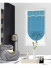 QYBHF742 High Quality Chenille Blue Custom Made Roman Blinds For Home Decoration(Color: F742a with fan shaped bottom)