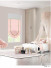 QYBHF743 High Quality Chenille Pink Custom Made Roman Blinds For Home Decoration(Color: F743b with fan shaped bottom)