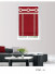 QYBHF750 High Quality Chenille Red Custom Made Roman Blinds For Home Decoration(Color: F750 with flat bottom)