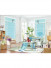 QYBHM1135 High Quality Blockout Custom Made Blue Roman Blinds For Home Decoration