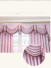 Hebe Mid-scale Scrolls Waterfall and Swag Valance and Sheers Custom Made  Velvet Curtains Pair 