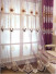 Hebe Floral Damask Waterfall and Swag Valance and Sheers Custom Made Velvet Curtains Pair