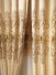 Hebe Regal Floral Damask Velvet Fabrics Per Quarter Meter (Color: Beige)