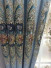 QYC125K Hebe Floral Luxury Damask Chenille Embroidered Blue Purple Custom Made Curtains