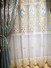 QY2168BD Lachlan Embroidered Floral Chenille Ready Made Curtains