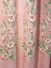 QY2168HD Lachlan Embroidered Floral Thick Chenille Ready Made Curtains