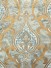Maia Impressive Damask Velvet Fabrics Per Quarter Meter (Color: Ash gray)
