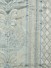 Maia Antique Damask Velvet Fabrics Per Quarter Meter (Color: Ash gray)