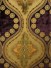 Maia Vintage Damask Goblet Pleat Velvet Curtains (Color: Byzantium)