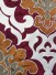 Maia Vintage Velvet Fabrics Per Quarter Meter (Color: Burgundy)