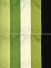 Silver Beach Bold Stripe Fabrics (Color: Apple green)