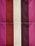 Silver Beach Bold Stripe Triple Pinch Pleat Faux Silk Curtains (Color: Cardinal)