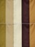 Silver Beach Bold Stripe Rod Pocket Faux Silk Curtains (Color: Fallow)