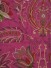 Silver Beach Embroidered All-over Flowers Faux Silk Custom Made Curtains (Color: Deep cerise)