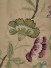 Silver Beach Embroidered Cheerful Faux Silk Fabric Sample (Color: Wheat)
