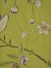 Silver Beach Embroidered Cheerful Faux Silk Fabric Sample (Color: Pear)