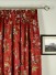 Silver Beach Embroidered Cheerful Faux Silk Custom Made Curtains (Heading: Pencil Pleat)