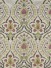 Silver Beach Embroidered Colorful Damask Faux Silk Custom Made Curtains (Color: Cream)