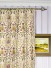 Silver Beach Embroidered Colorful Damask Faux Silk Custom Made Curtains (Heading: Single Pinch Pleat)
