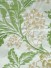 Silver Beach Superb Embroidered Faux Silk Fabric Sample (Color: Lime green)