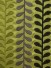 Silver Beach Embroidered Sprouts Faux Silk Fabric Sample (Color: Pear)