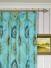 Silver Beach Embroidered Extravagant Double Pinch Pleat Faux Silk Curtains Heading Style