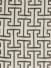 Halo Embroidered Maze-like Design Dupioni Silk Fabrics (Color: Eggshell)