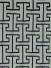 Halo Embroidered Maze-like Design Dupioni Silk Fabrics (Color: Ash grey)