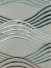 Halo Embroidered Ripple-shaped Dupioni Silk Fabric Sample (Color: Ash grey)