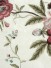 Halo Embroidered Camellias Dupioni Silk Fabric Sample (Color: Ivory)