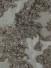 Rainbow Embroidered Damask Dupioni Fabric Sample (Color: Cadet grey)