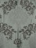 Rainbow Embroidered Classic Damask Dupioni Fabrics (Color: Cadet grey)