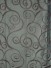 Rainbow Embroidered Scroll Tab Top Dupioni Silk Curtains (Color: Antique brass)