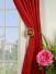 Oasis Solid-color Tab Top Dupioni Silk Curtains Holdbacks