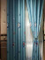 QYFL1221A Gungartan Children Embroidered Doraemon Grey Blue Custom Made Curtains