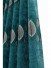 QYFL1321C Barwon European Leaves Blue Grey Purple Jacquard Velvet Custom Made Curtains For Living Room