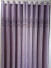 QYFL1421A Barwon Stripe Jacquard Velvet Custom Made Curtains For Living Room(Color: Purple)