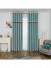QYFL1421E Barwon Jacquard Velvet Custom Made Curtains For Living Room(Color: Sky blue)