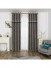 QYFL1421E Barwon Jacquard Velvet Custom Made Curtains For Living Room(Color: Brown)