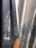 QYFL1821D On Sales Flinders Brocade Faux Silk Trees Grey Purple Custom Made Curtains(Color: Grey)